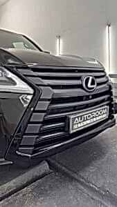 LEXUS LX570 решетка радиатора антихром покраска полировка керамика