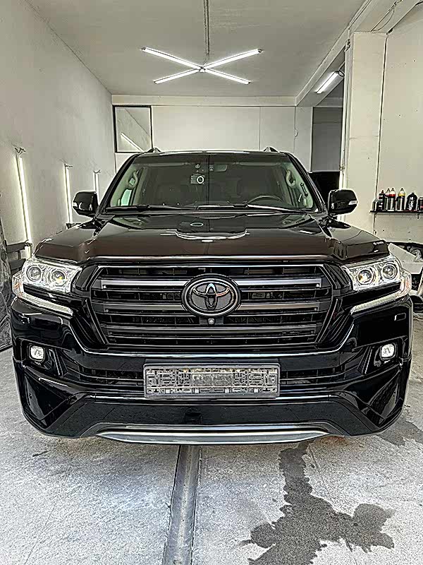 Антихром Land cruiser 200-покраска бамперов
