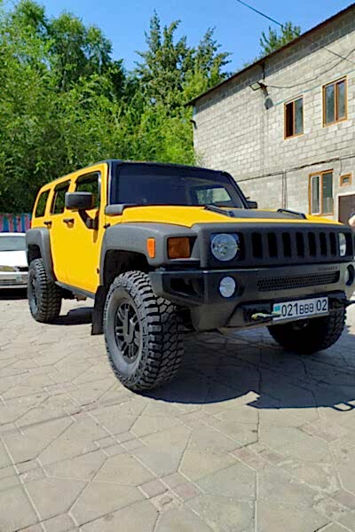 HUMMER H3 покраска в раптор + антихром - AUTOROOM KZ ALMATY DETAILING STUDIO